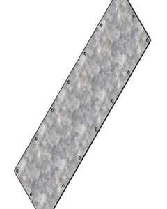 Upper sheet for hopper 2-3 components